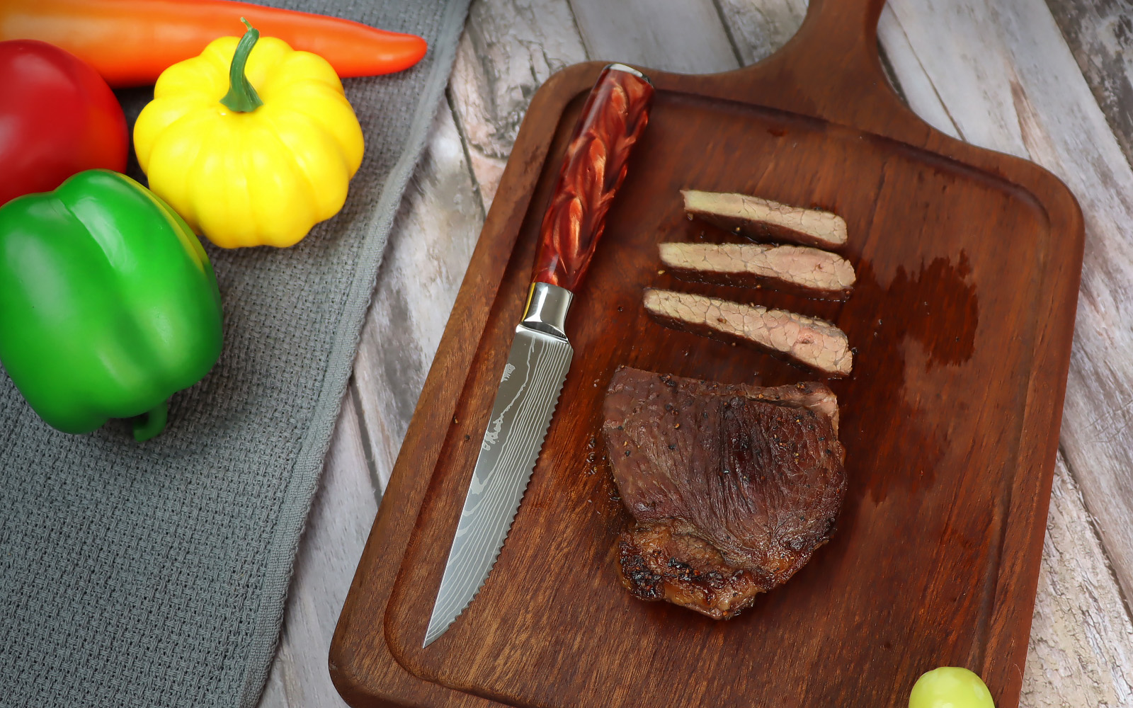 elegant Damascus pattern