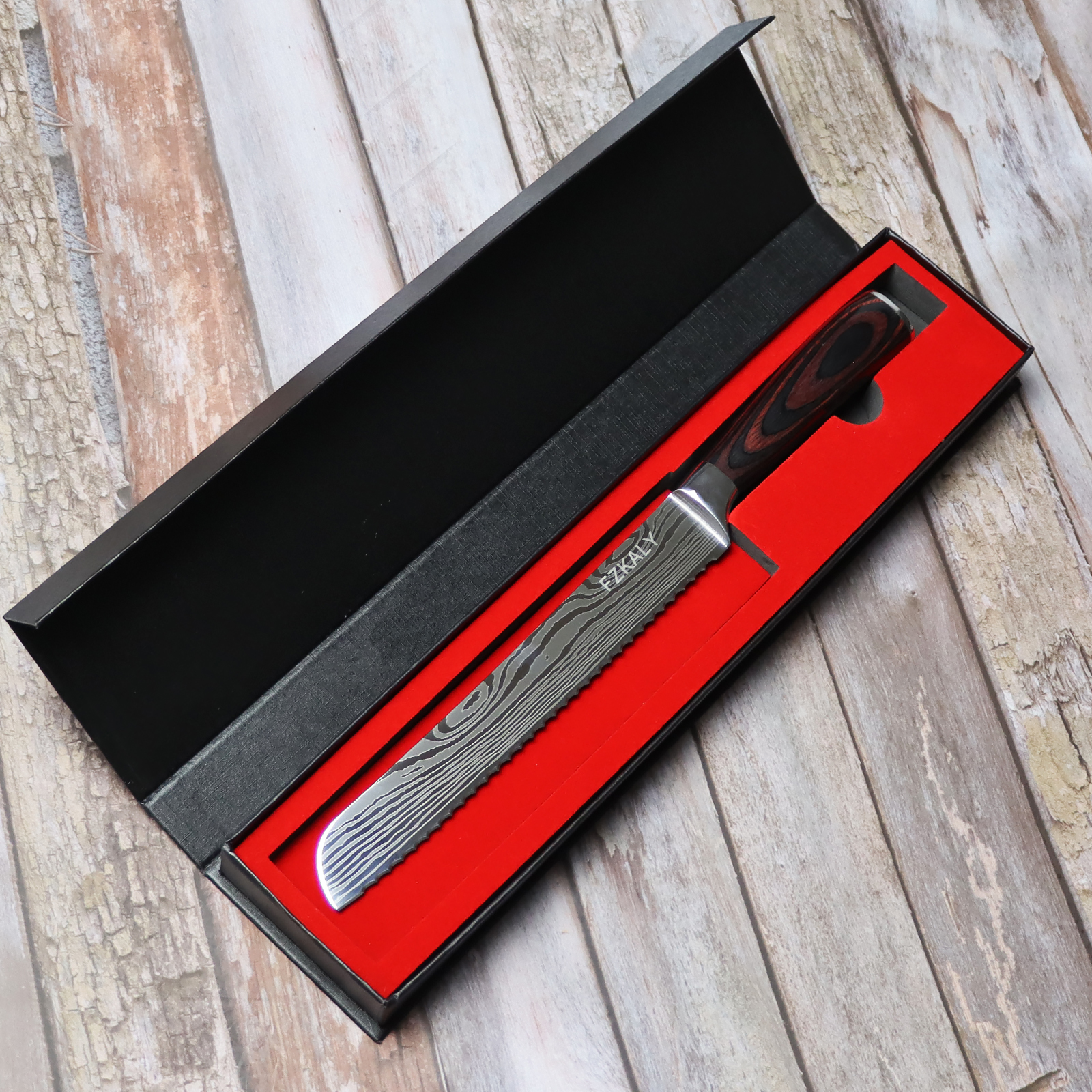 Bread Knife 8", Gift Box