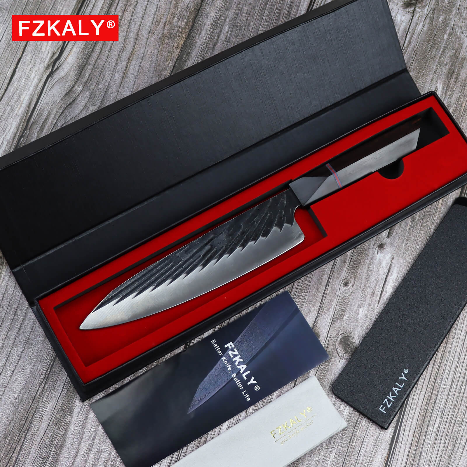 Fzkaly Japanese Chef's Knife is Perfect for Gift
