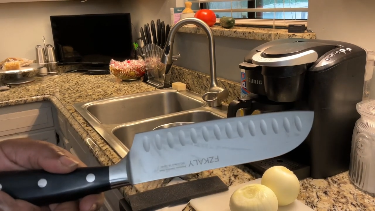 fzkaly santoku knife review