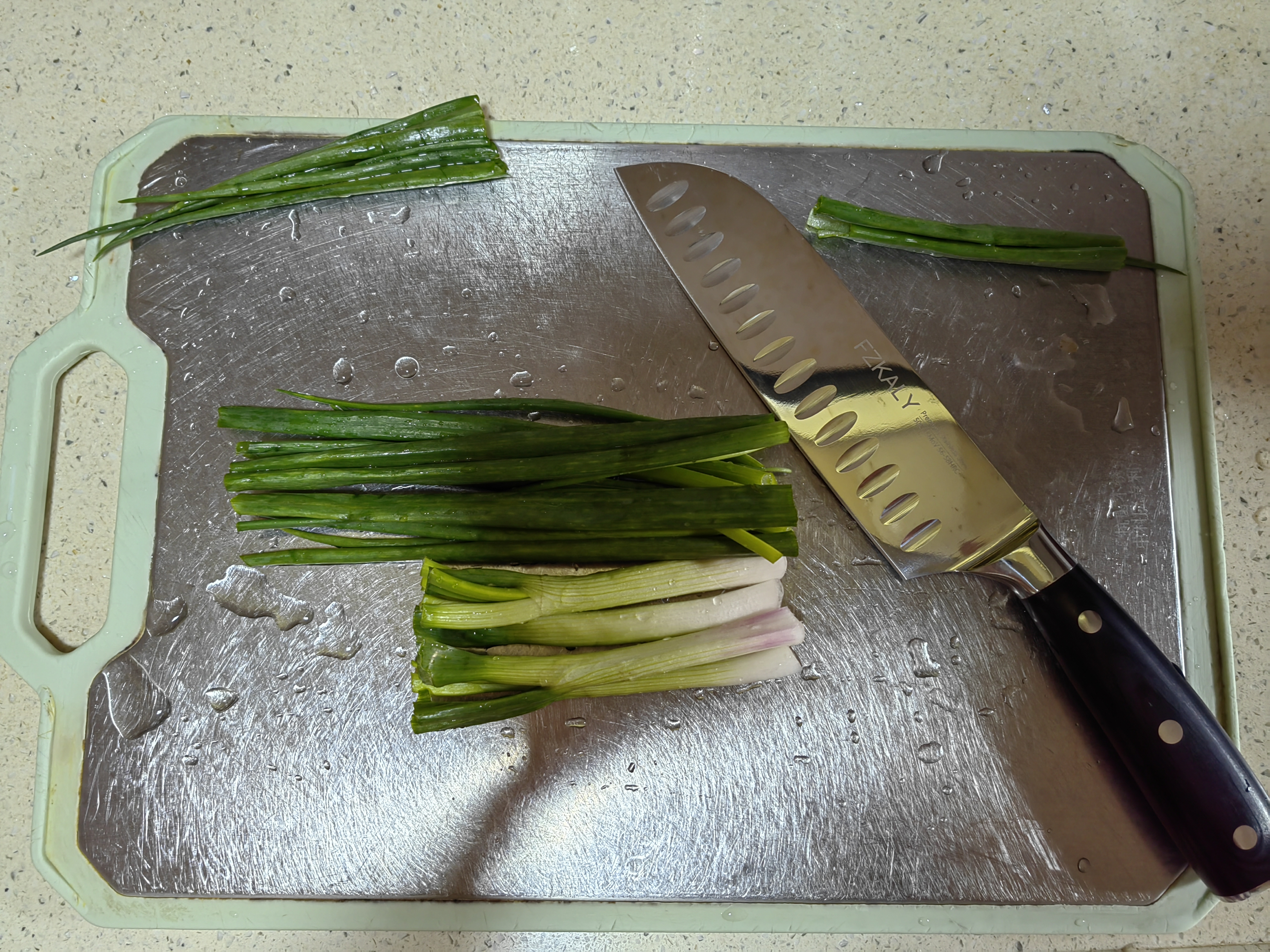 How To Chop Green Onions 