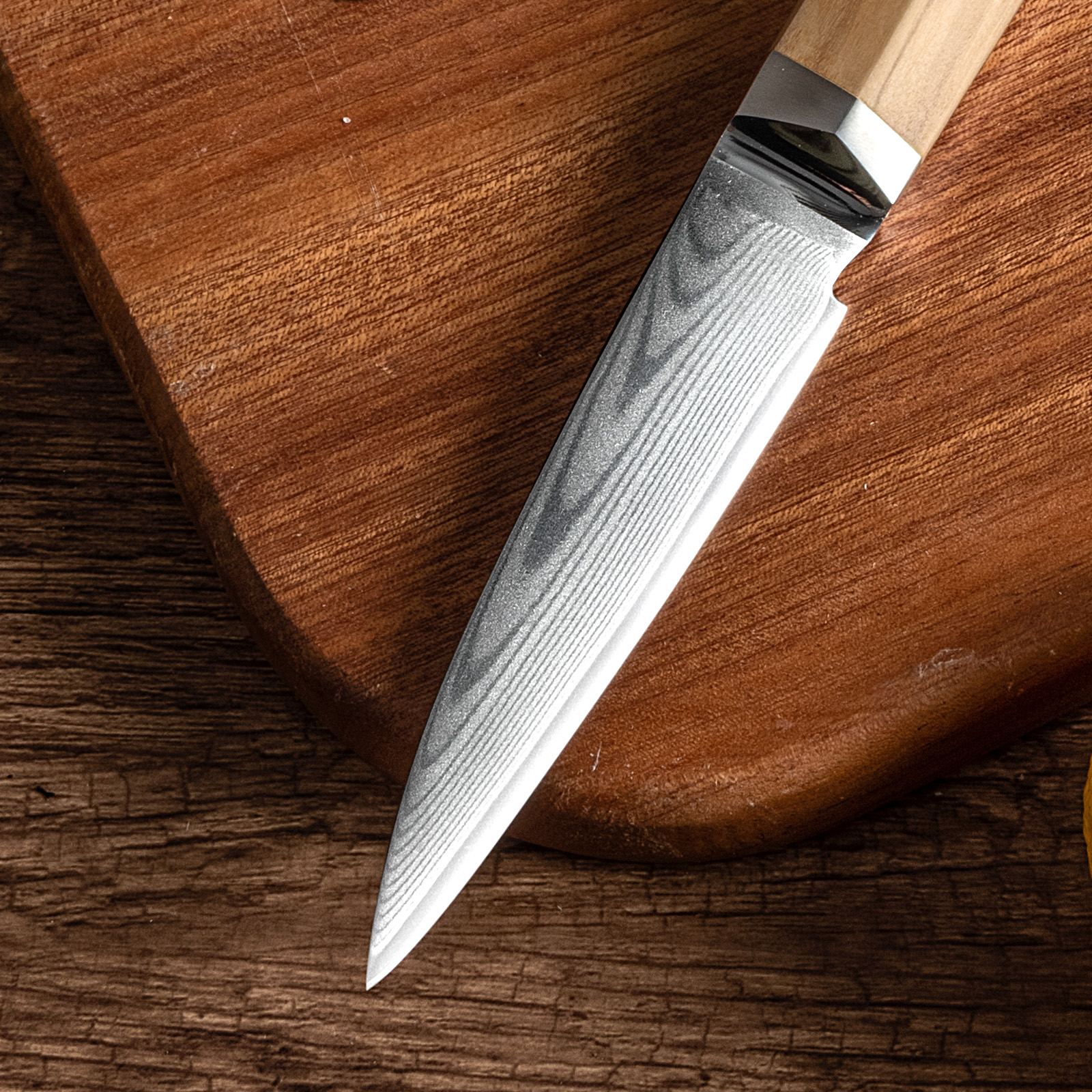 Damascus Paring Knife 3.5 inch-FYW Series – yarenh flagship store