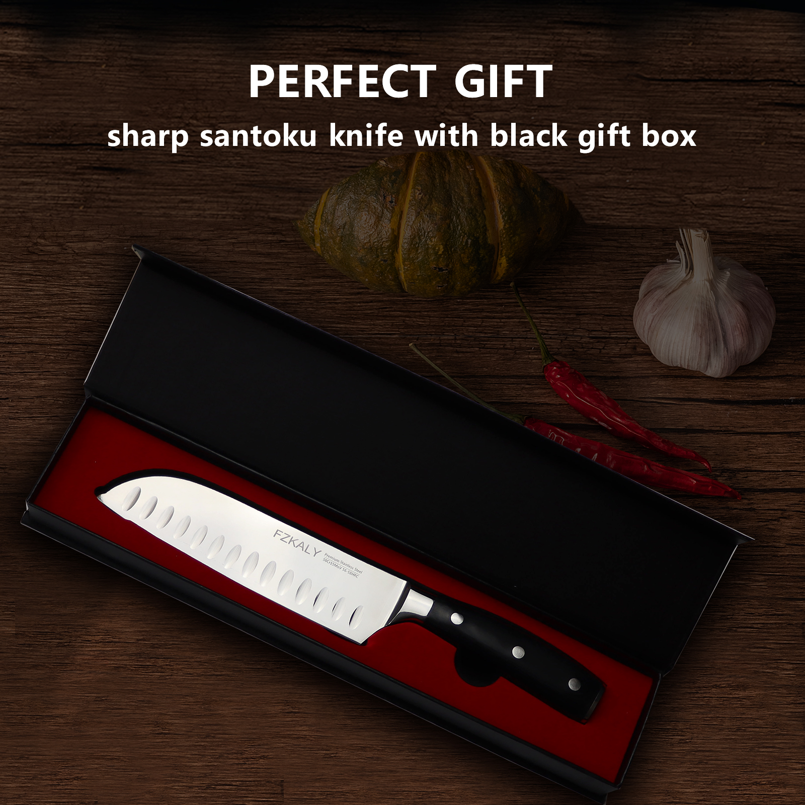 WÜSTHOF Classic Tasty Sumac 7 Santoku Knife