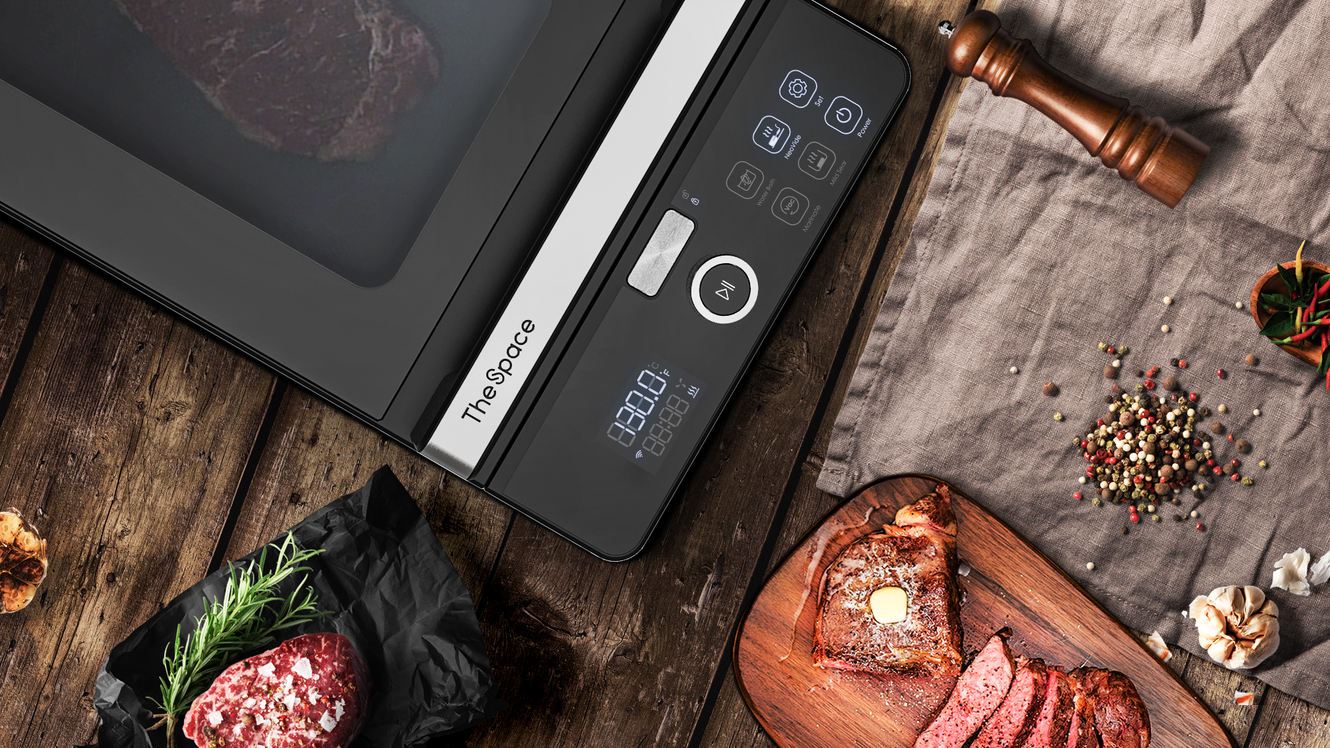 Sous vide cooker: The Space Neovide sous vide cooker Sous vide cooker: The Space Neovide sous vide cooker