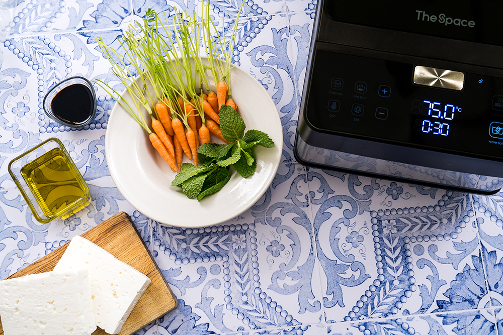Sous Vide Braised Baby Carrots