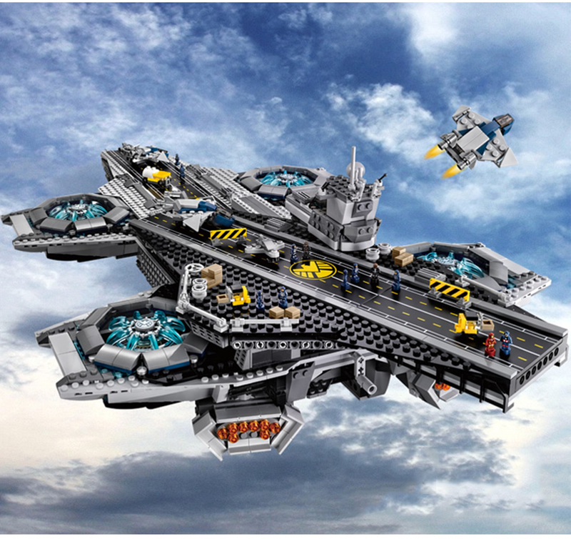 3057PCS The Shield Helicarrier 87025 Building Blocks Bricks 07043 76042