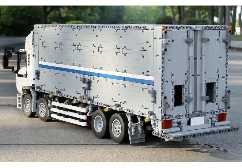 Mould King 13139 4166Pcs Car Toys The MOC-1389 Wing Body Truck Building Blocks 23008