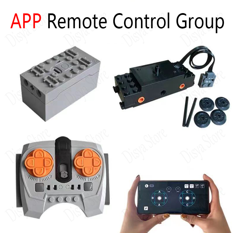 91006 1234Pcs Expert Ultimate Series Train Building Blocks APP RC train power pack train track 10219