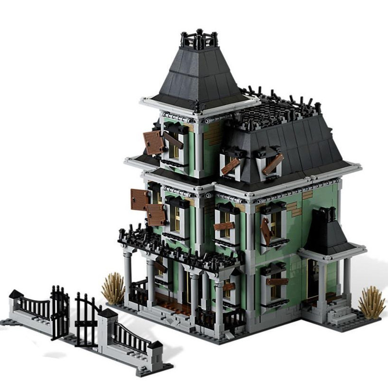 80011 10228 16007 Beast Fighter Haunted House Building Brick 2064PcS
