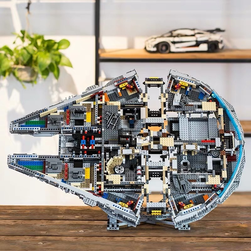 Star Plan Destroyer 05132 75192 Millennium Falcon Building Blocks  8445PC