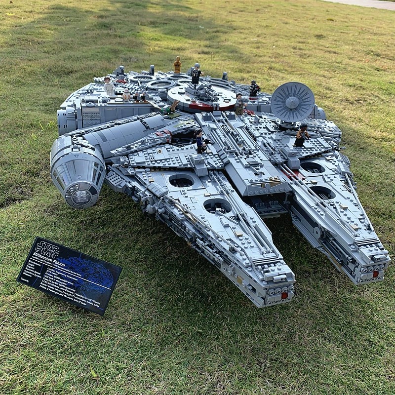 Star Plan Destroyer 05132 75192 Millennium Falcon Building Blocks  8445PC