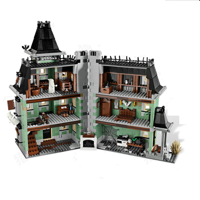 80011 10228 16007 Beast Fighter Haunted House Building Brick 2064PcS