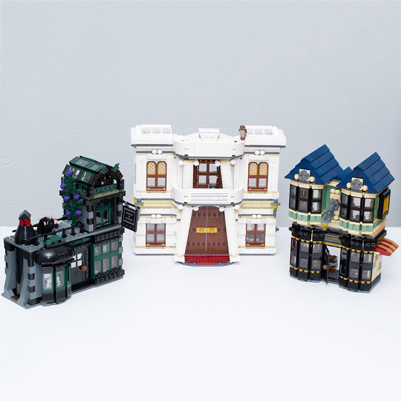 16012 Movie Series Magic Diagonal Alley Set Building Blocks 10217