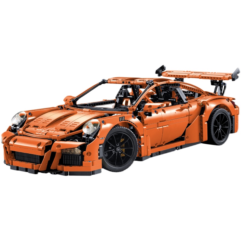 90089 2728Pcs High-tech Italian Super Race Car Model Building Block 42056 20001 3368B 3368C