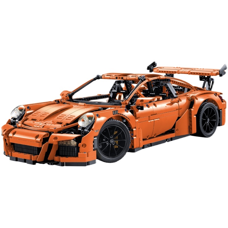 90089 2728Pcs High-tech Italian Super Race Car Model Building Block 42056 20001 3368B 3368C