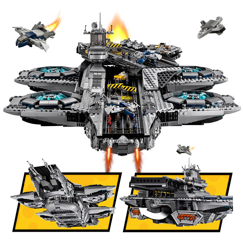 3057PCS The Shield Helicarrier 87025 Building Blocks Bricks 07043 76042