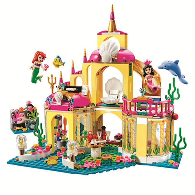 Friends City Heartlake Hospital Ambulance Block Set Princess Undersea Palace 41318 86021