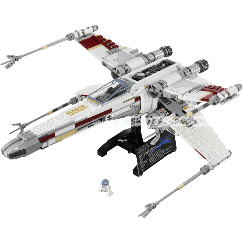 1586pcs Red X Wing 05039 Building Block Movie Hobby Collection 10240 81041