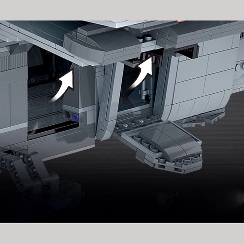 MOC 032002 60017 75292 Star Toys Wars The UCS Razor Crest 4453+pcs Building Blocks