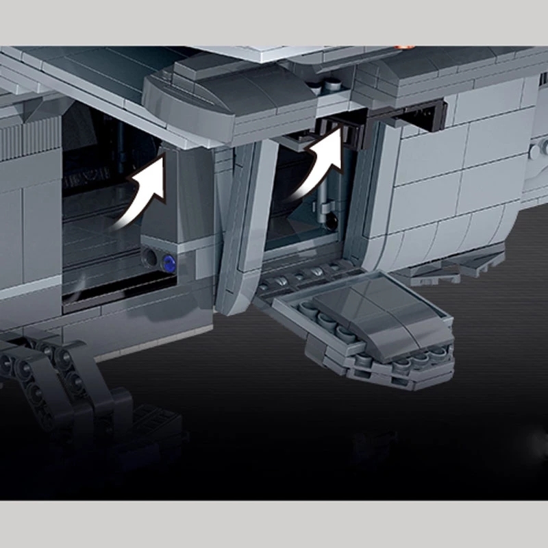 MOC 032002 60017 75292 Star Toys Wars The UCS Razor Crest 4453+pcs Building Blocks