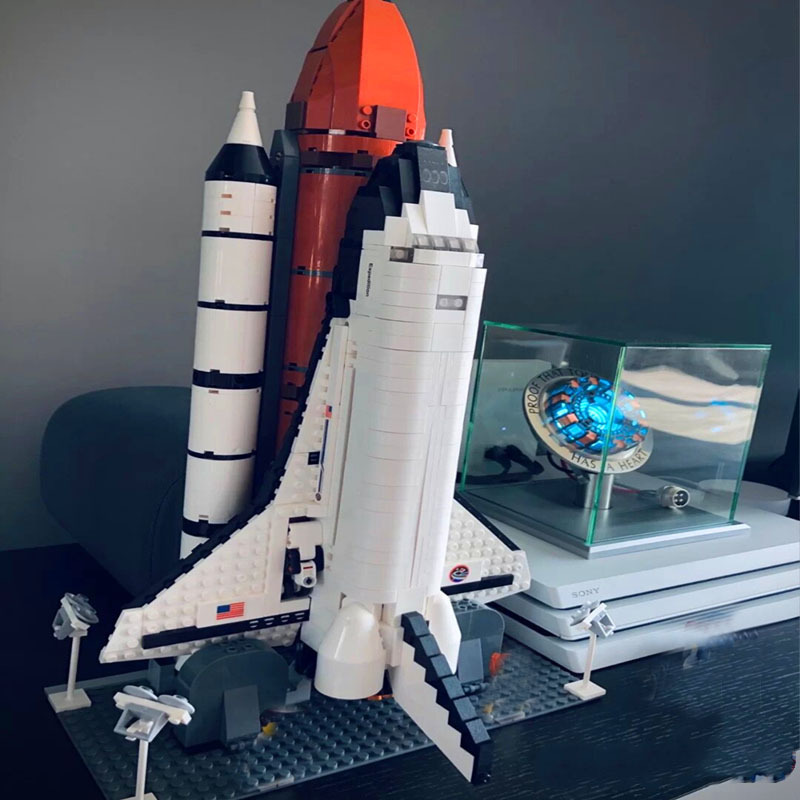 16014 Space Shuttle Expedition Model Building Blocks Bricks 10231 10213 83014