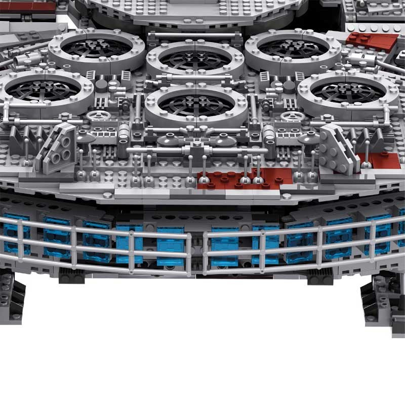 05033 Building Blocks Sets Large UCS Star Model Falcon Toys Kids Wars 5382PCS Christmas Birthday Gift Toy for Children