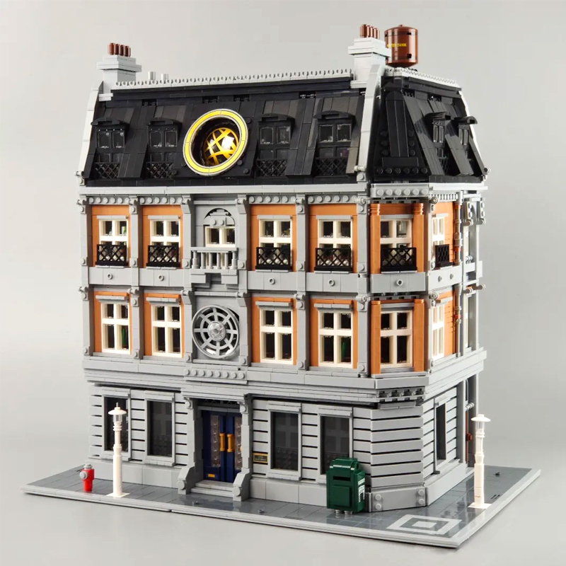 PANLOS 613001 MOC-30628  Doctor  Sanctorum Sanctum Showdown with Led 6564Pcs Building Blocks