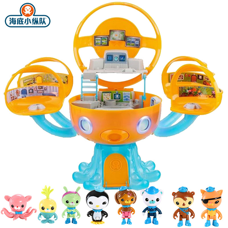 Octonauts Sound And Light Octopod Castle Adventure Plsyset Barnacles P