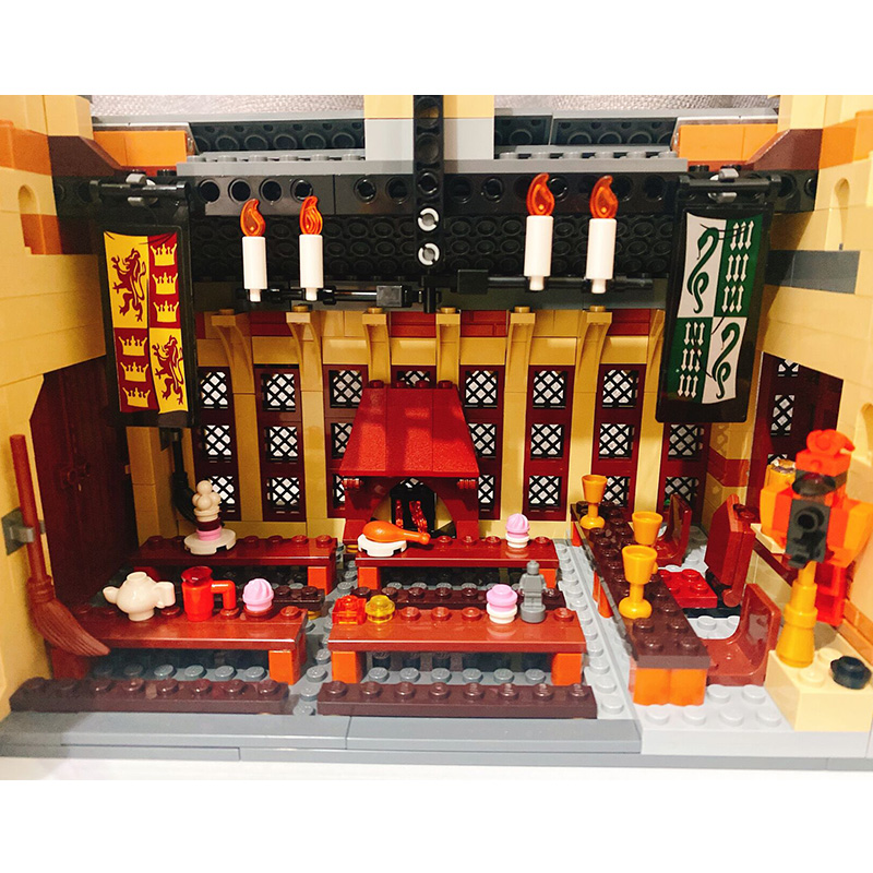 Film Series Castle Hall Compatible 75954 Model Block Brick 926PCS Movie Building 16052 39144
