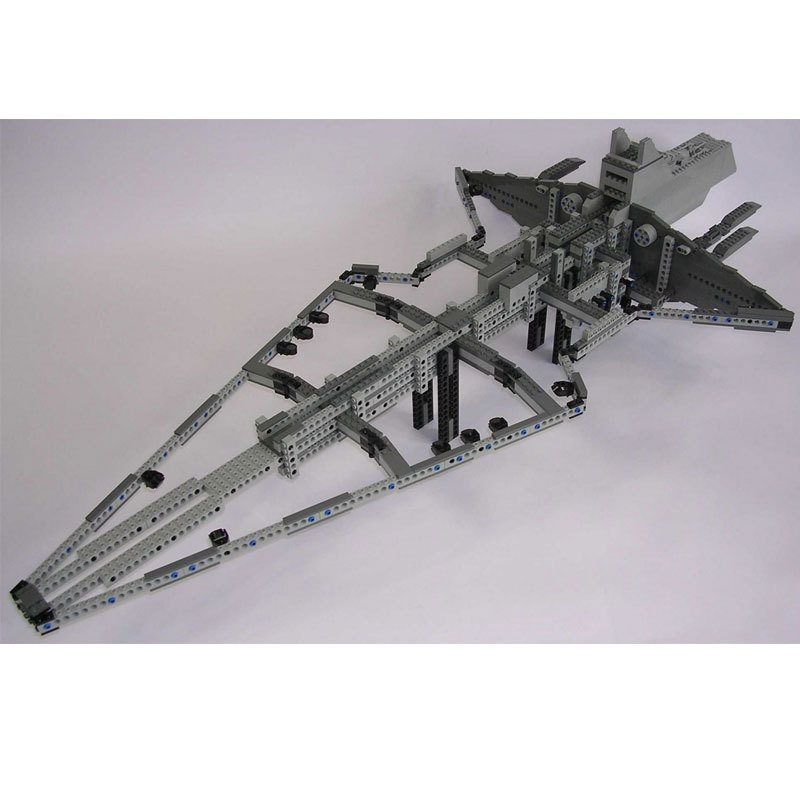 MOC-0694 Star Plan Venator-class Republic Attack Cruiser Building Blocks 6685pcs Bricks Toys For Gift Model Sets 05077