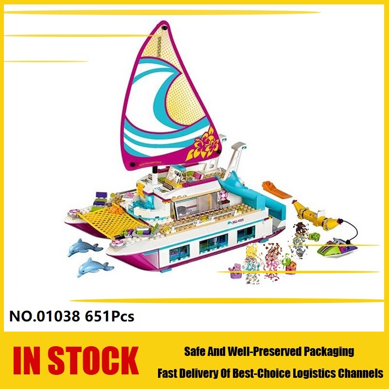 01038 Friends Sunshine Catamaran Building Blocks 41317