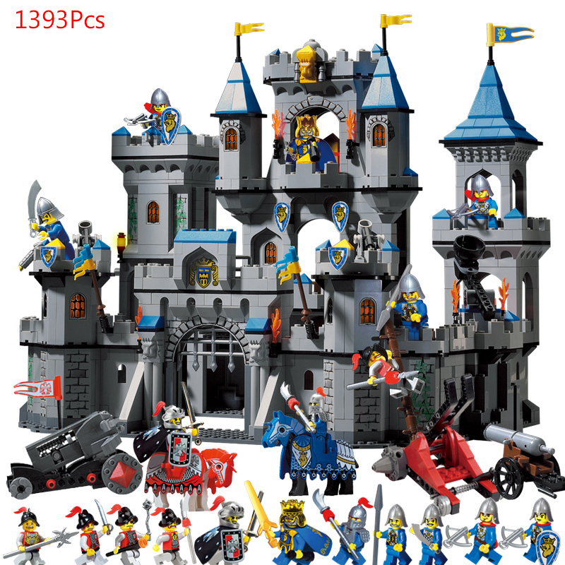 1023 Lion king Castle Knights bricks DIY Military war Building Blocks