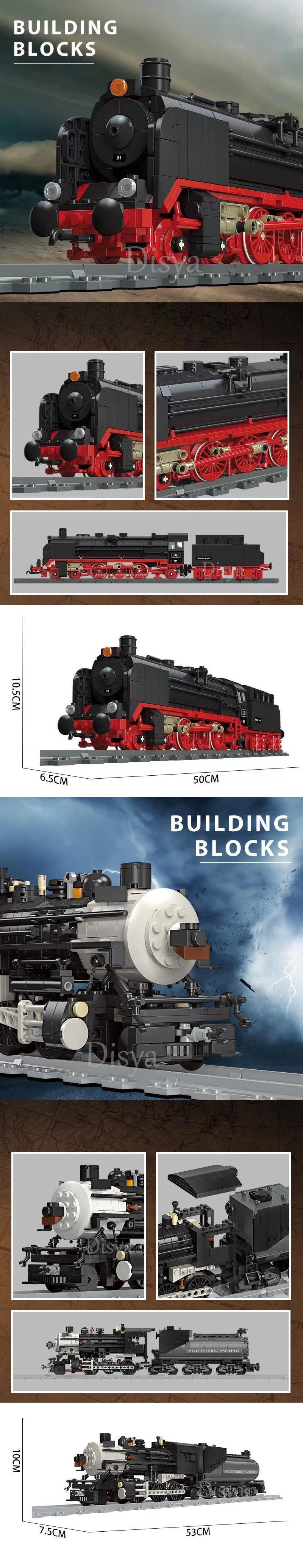 91006 1234Pcs Expert Ultimate Series Train Building Blocks APP RC train power pack train track 10219