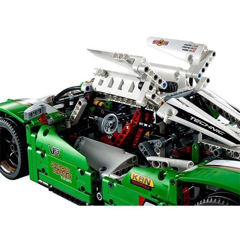 Models Building Toy The 24 Hours Race Car 20003 3364 Building Blocks Technic 42039 Classic Car-styling Toys