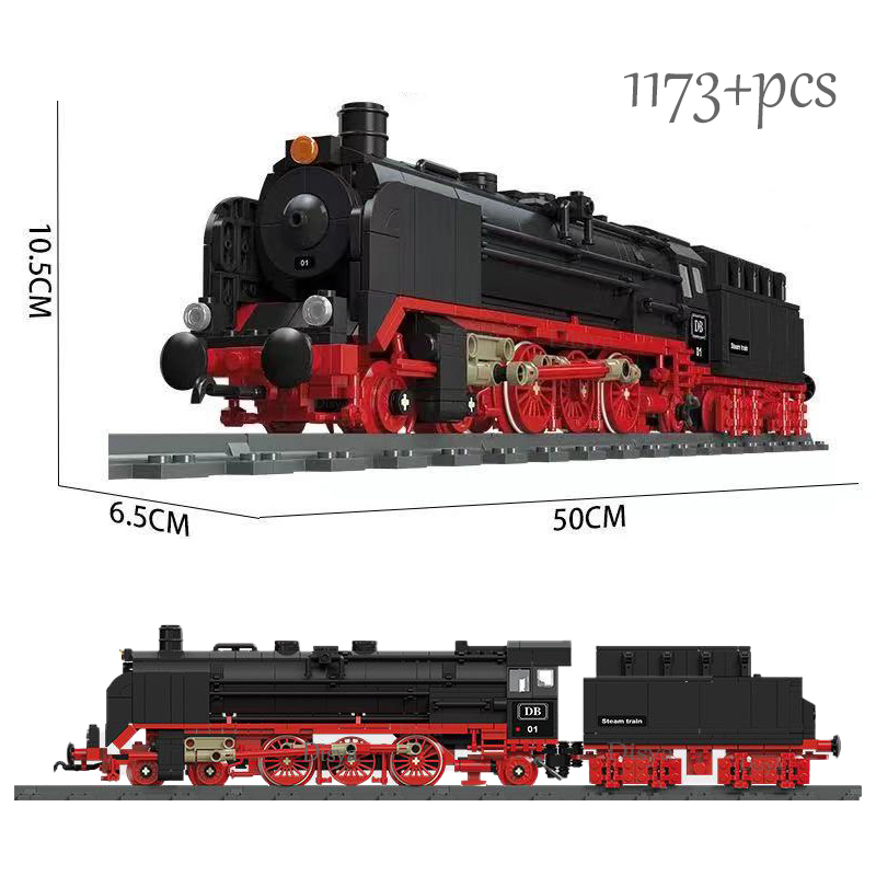 91006 1234Pcs Expert Ultimate Series Train Building Blocks APP RC train power pack train track 10219