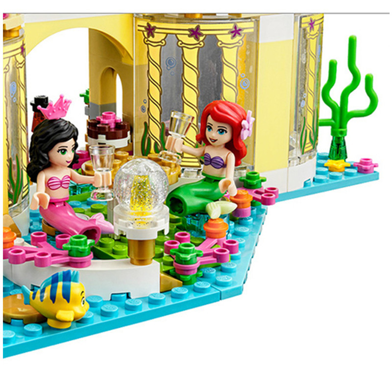 Friends City Heartlake Hospital Ambulance Block Set Princess Undersea Palace 41318 86021