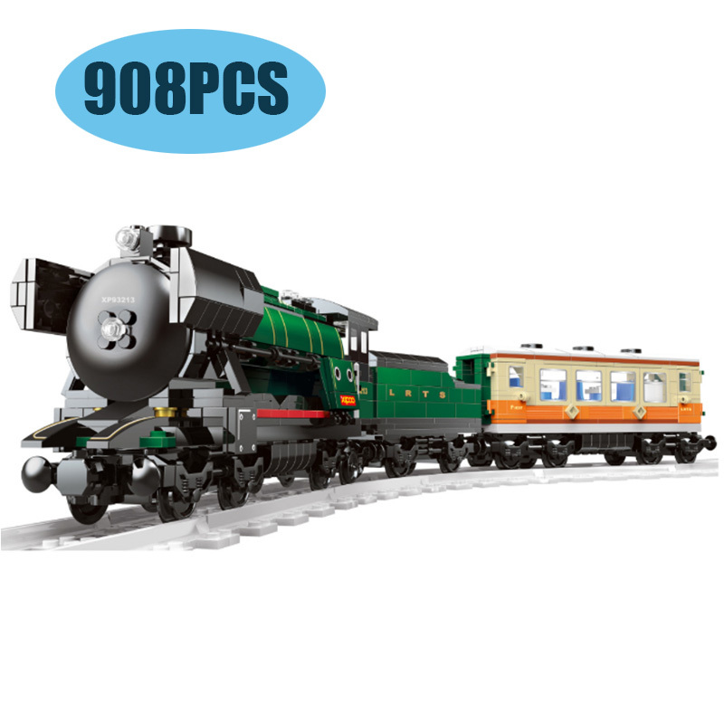 High Technology Series Emerald Night Train Model Building Block 10194 91005 21005 10271