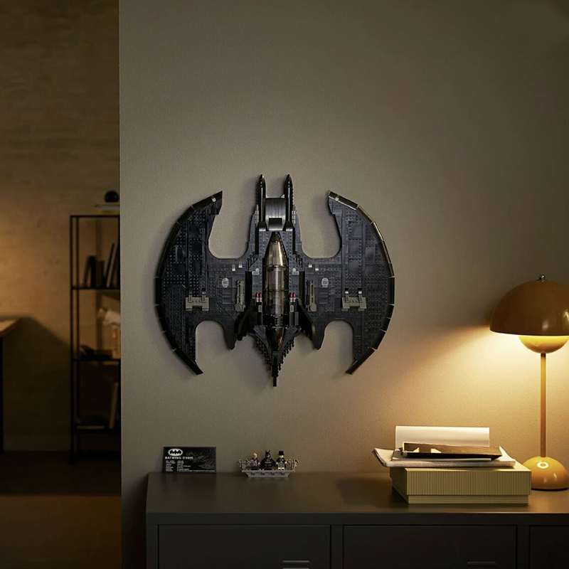 Movies Series Super Hero 1989 Batwing 76161 Building Block 6034