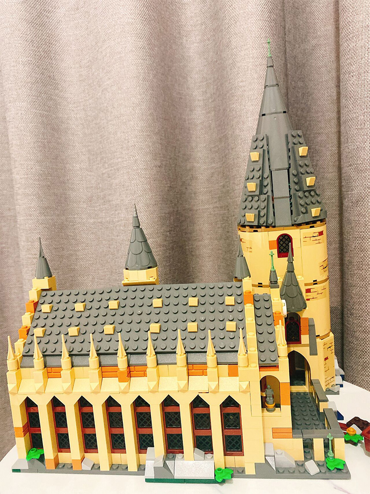 Film Series Castle Hall Compatible 75954 Model Block Brick 926PCS Movie Building 16052 39144