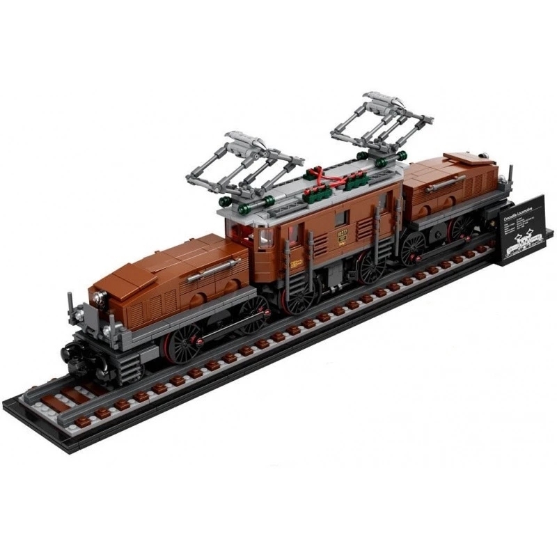 High Technology Series Emerald Night Train Model Building Block 10194 