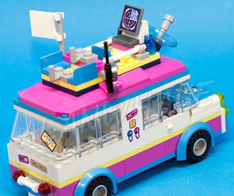 41333 Friends Heartlake Olivia Mission Vehicle Truck Park Scene Control Center 10853 Building Blocks