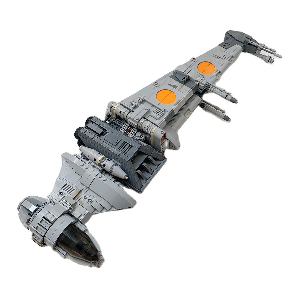 MOC 05045 18137 B-Wing Fighterstar X-Wing Fighter Minifig Scale Spaceship Intercepter Fighter Building Blocks Toys Child Gifts