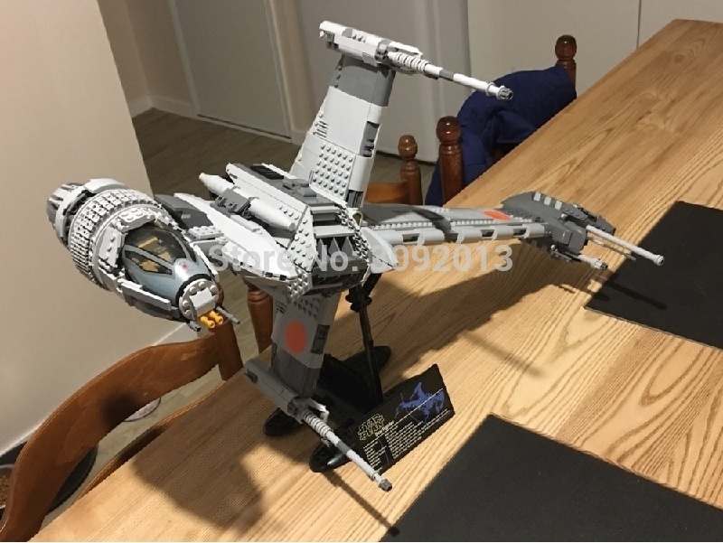 05045 1487pcs Star UCS War Series The B-wing Starfighter 10227 Building Blocks