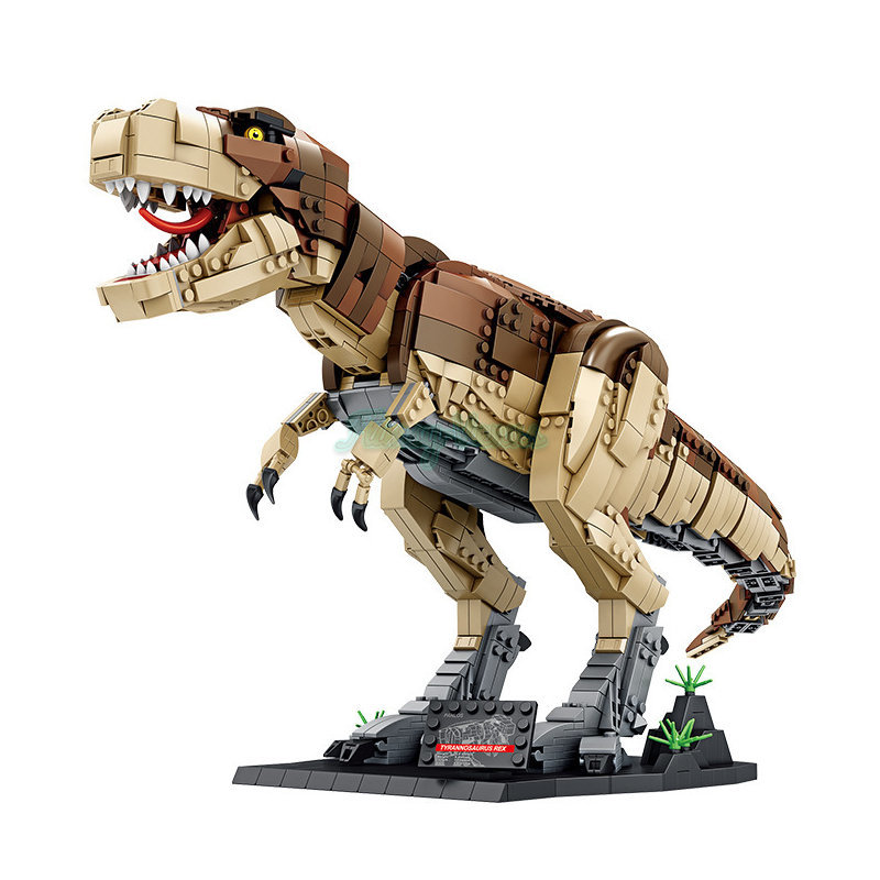 T. rex Rampage Panlos 611001 Dinosaur Tyrannosaurus Assembly Model Building Blocks 611001