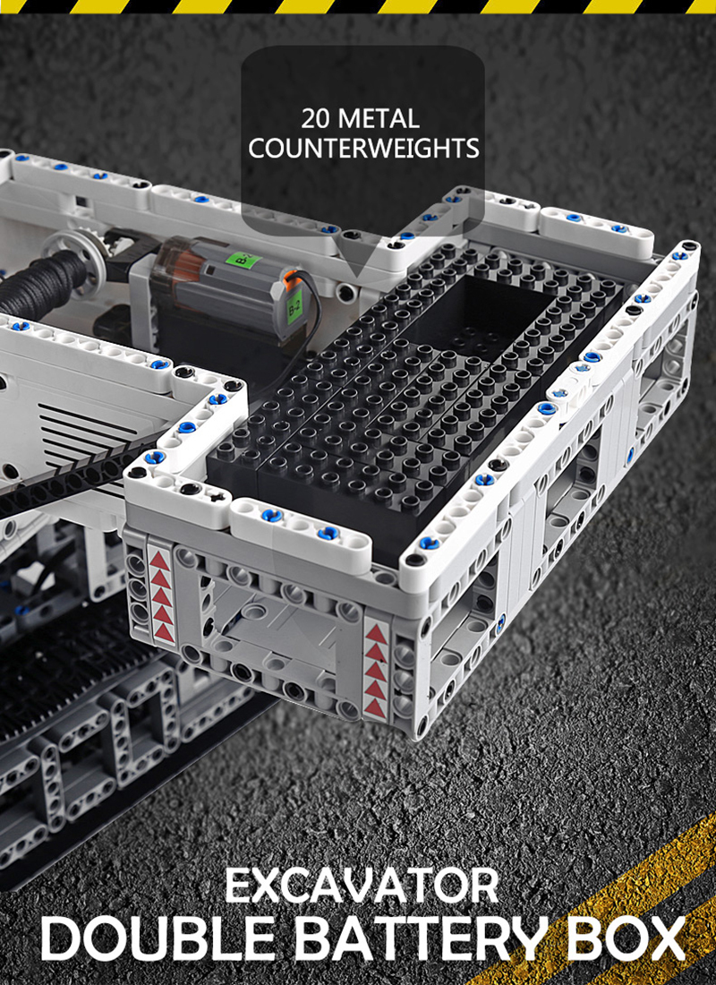 Mould King 17002 APP Remote Controll LIEBHERRS LTM 11200 Excavator Crane Truck MOC-20920 Building Blocks Kids Birthday Toy Gifts