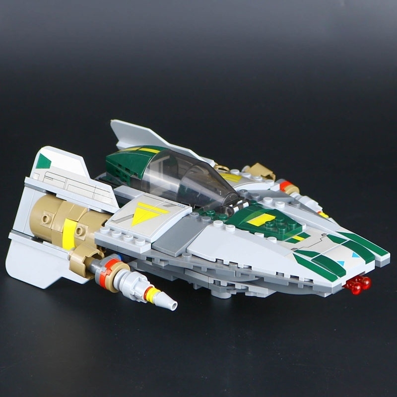 05030 Space Star Model Wars Vader Tie Advanced VS A-wing Starfighter Building Blocks 7515