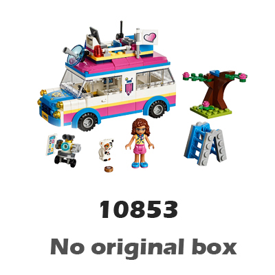 41333 Friends Heartlake Olivia Mission Vehicle Truck Park Scene Control Center 10853 Building Blocks