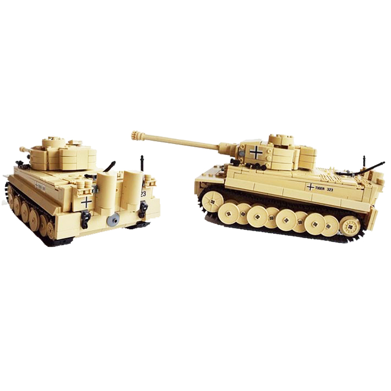 New World War II 2 Military Army Germany Panzer Tiger Tank Vehicle Battle Building 82011