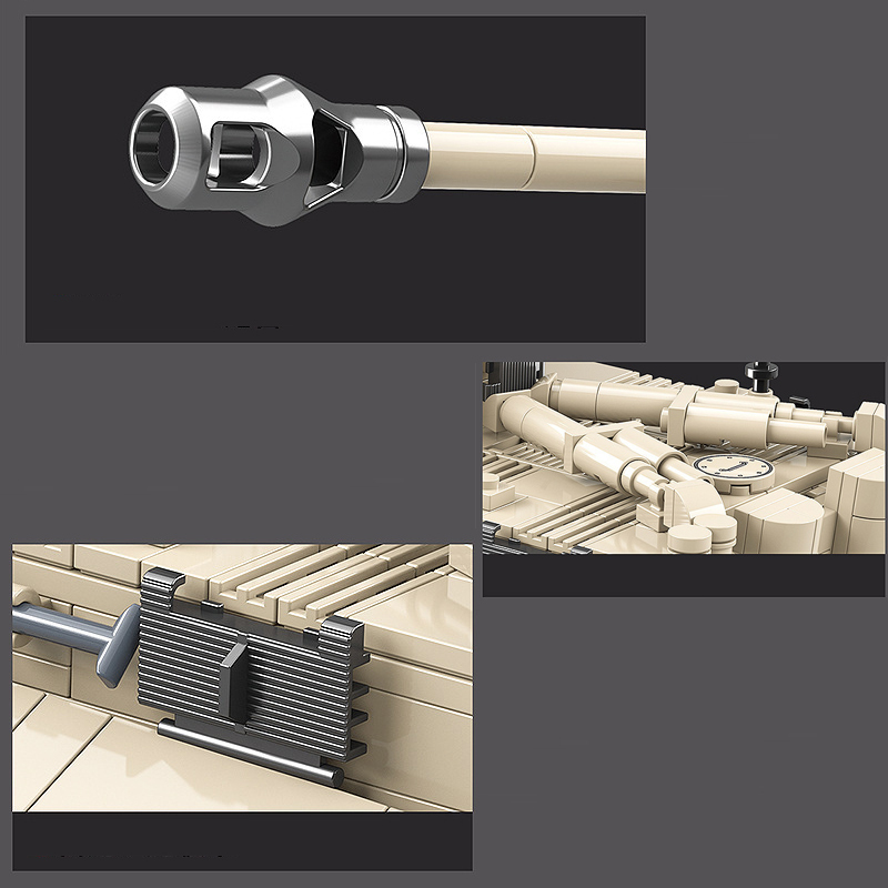 World War II 2 Military Germany Tiger Tank 131 UK Model Soldier Vehicle Building Blocks WW2