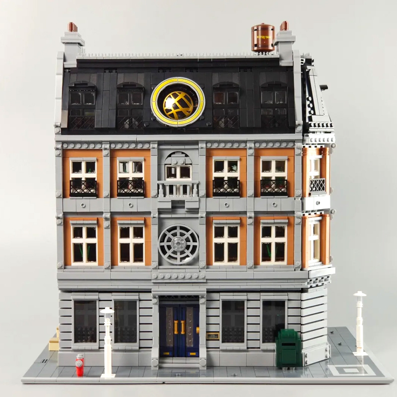 PANLOS 613001 MOC-30628  Doctor  Sanctorum Sanctum Showdown with Led 6564Pcs Building Blocks